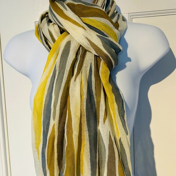 Lightweight tasseled scarf from Coldwater Creek - Picture 1 of 6